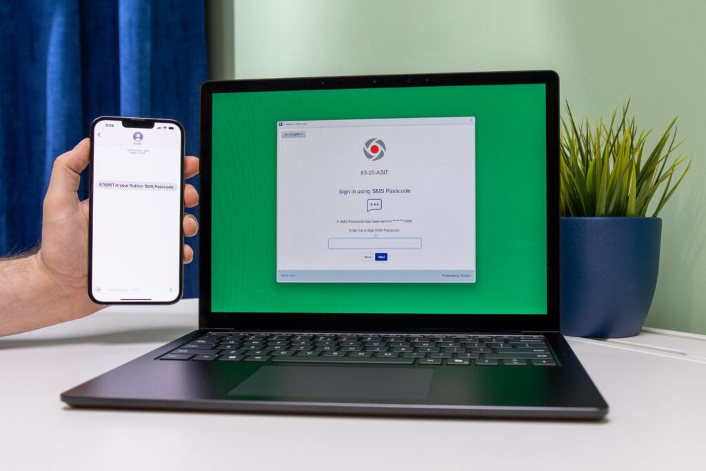 Rublon's SMS Passcode authentication method