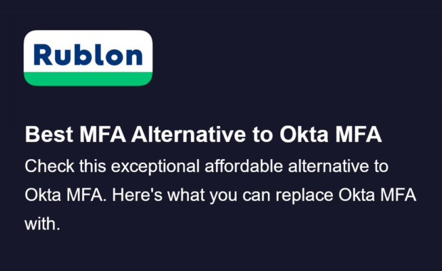 Best MFA alternative to Okta MFA