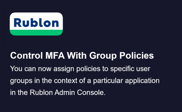 Easily Control MFA Authentication With Group Policies
