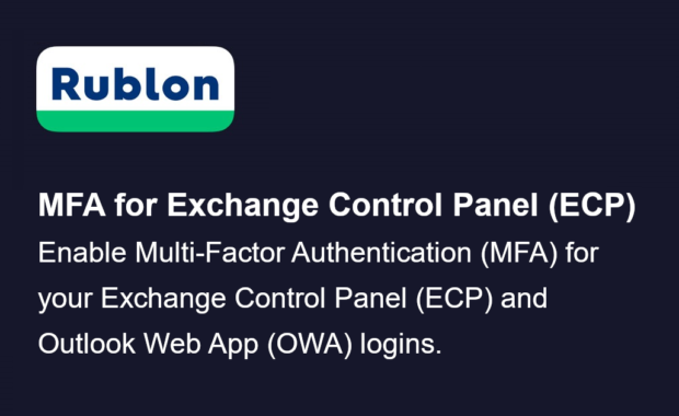 MFA for Exchange Control Panel (ECP)