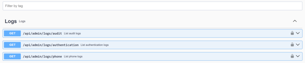 In addition to the previously available ability to list Audit Logs, the Rublon Admin API now also allows you to list Authentication Logs and Phone Logs.