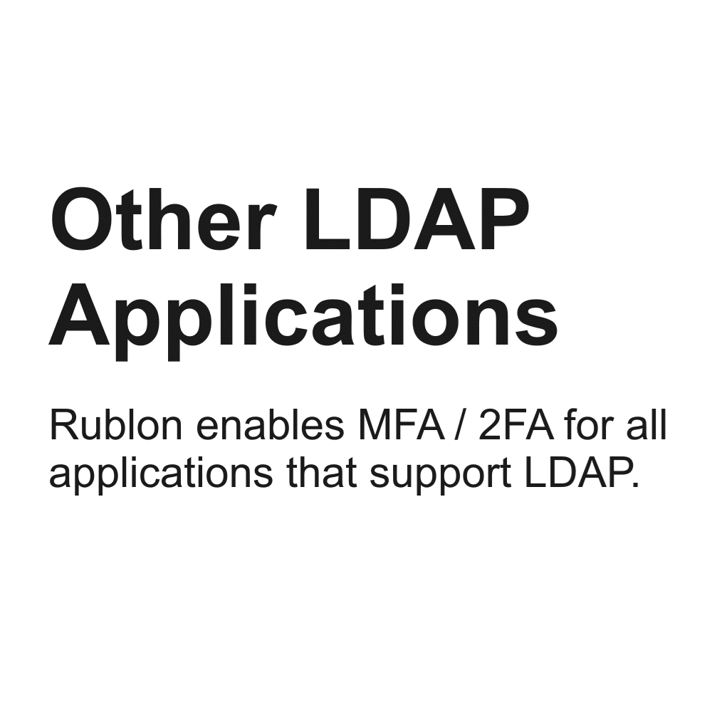 Generic LDAP Application 2FA