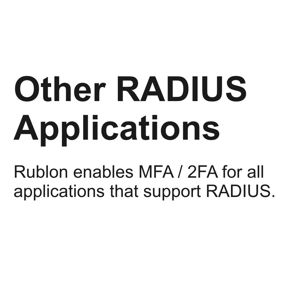 Generic RADIUS Application 2FA