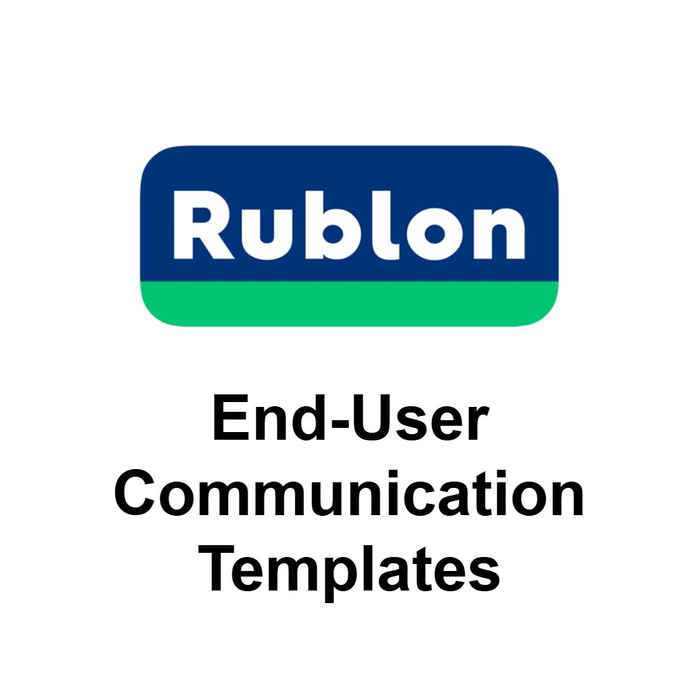 End-User Communication Templates